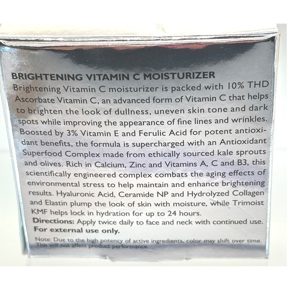 Peter Thomas Roth Potent-C Moisturizer Women 1.7oz Orange Brightening Vitamin C - Picture 4 of 8